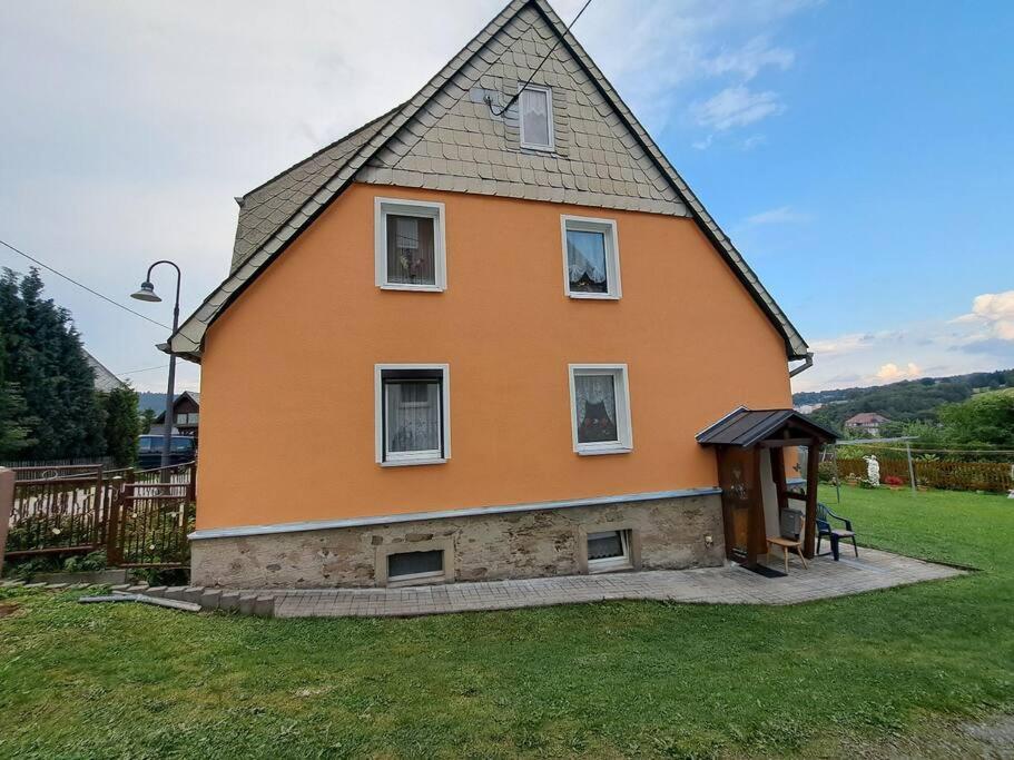 Ferienwohnung Boehmischerblick Barenstein Exterior photo